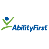 A logo of Ability First.